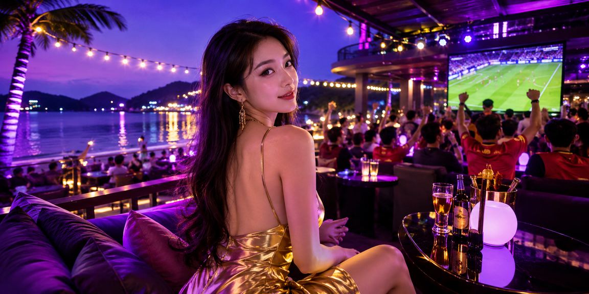 Cá cược trên điện thoại tại bãi biển Phú Quốc